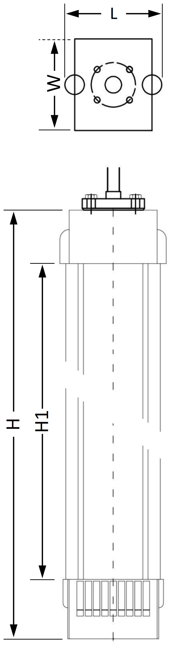 Module Dimensions of PTFE Hollow Fiber MBR Membrane Module Sumitomo POREFLON MBR Module SPMW-13B12 Equivalent